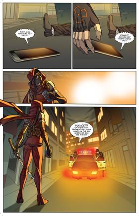 Read VAMPIRE NINJA ONO: CURSE OF THE HAKKEN  1 Page 10 in English