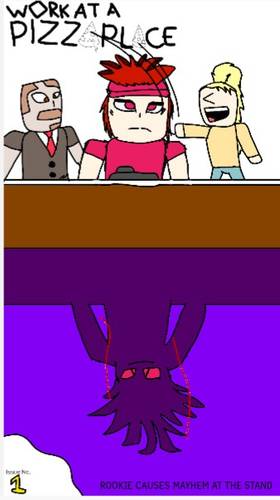 Read Work At A Pizza Place: THE MANGA  1 Page 1 in English