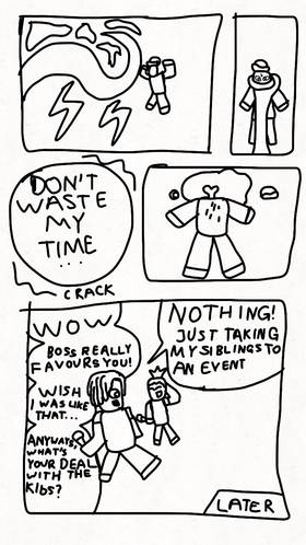 Read Work At A Pizza Place: THE MANGA  3 Page 4 in English