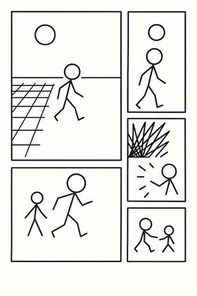 Read Stick Figures: The World of Stick PPL  1 Page 2 in English
