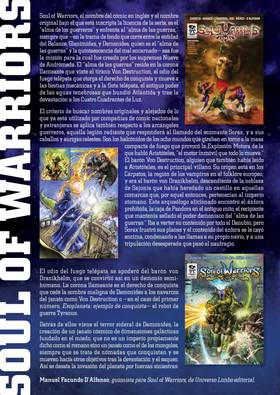 Read Soul of Warriors #3  1 Page 2 in Spanish