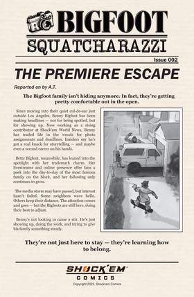 Read Bigfoot: Squatcharazzi  2 Page 2 in English