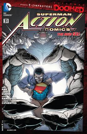 Read Action Comics (2011-)  35 Page 1 in English