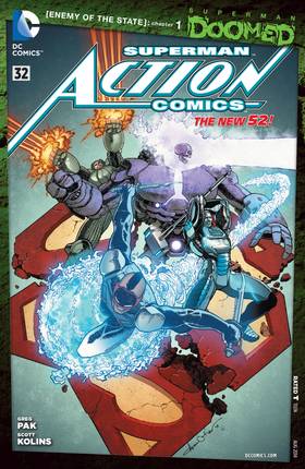 Read Action Comics (2011-)  36 Page 1 in English