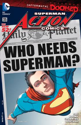 Read Action Comics (2011-)  39 Page 1 in English