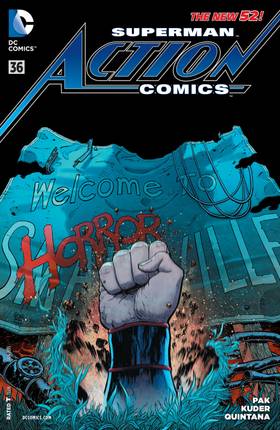 Read Action Comics (2011-)  40 Page 1 in English
