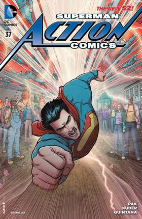 Read Action Comics (2011-)  41 Page 1 in English