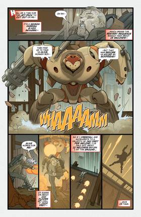 Read Adam Strange (2004-)  3 Page 6 in English