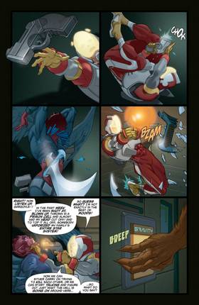 Read Adam Strange (2004-)  5 Page 10 in English