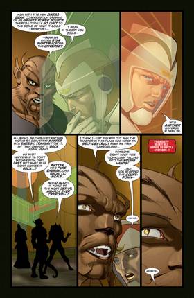 Read Adam Strange (2004-)  6 Page 4 in English