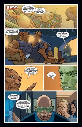 Read Adam Strange (2004-)  8 Page 5 in English