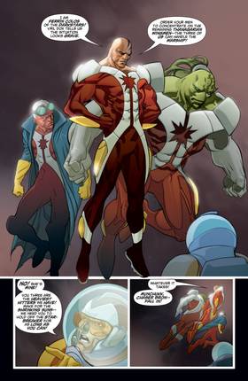 Read Adam Strange (2004-)  9 Page 6 in English