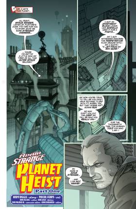 Read Adam Strange (2004-)  2 Page 2 in English