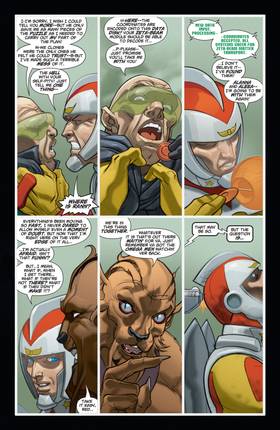 Read Adam Strange (2004-)  7 Page 4 in English