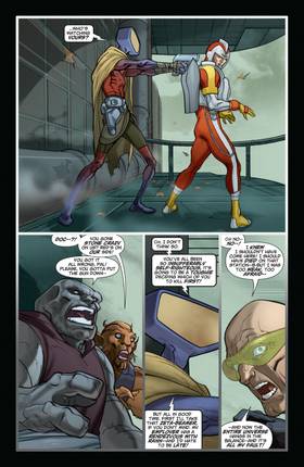 Read Adam Strange (2004-)  7 Page 5 in English