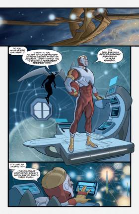 Read Adam Strange (2004-)  4 Page 10 in English