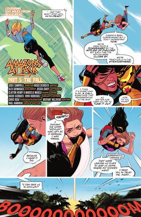 Read Amazons Attack (2023-)  6 Page 4 in English