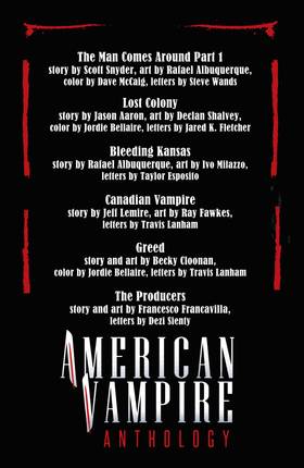 Read American Vampire: Anthology (2013-)  1 Page 2 in English