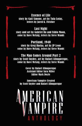 Read American Vampire: Anthology (2013-)  1 Page 3 in English
