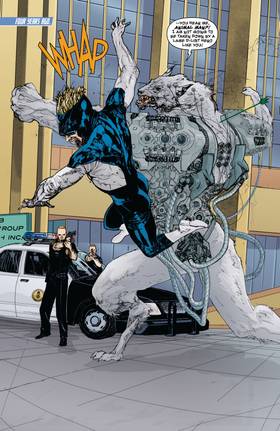 Read Animal Man (2011-)  4 Page 10 in English