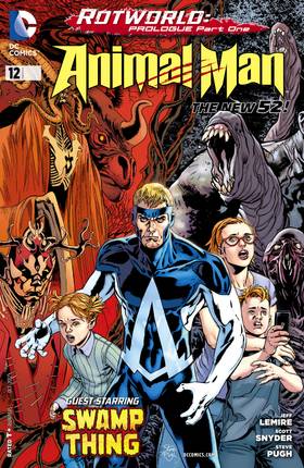 Read Animal Man (2011-)  18 Page 1 in English