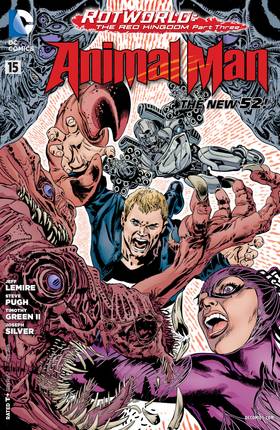 Read Animal Man (2011-)  21 Page 1 in English