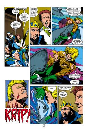 Read Aquaman ('91 series) (1991-)  3 Page 8 in English