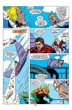 Read Aquaman ('91 series) (1991-)  9 Page 4 in English