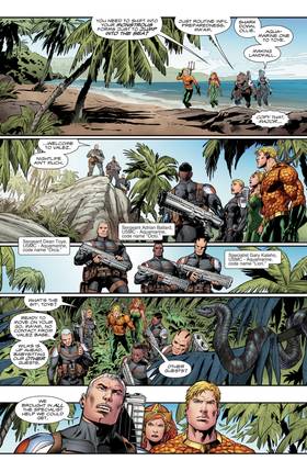 Read Aquaman (2016-)  33 Page 8 in English