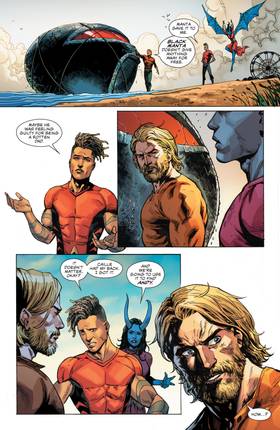Read Aquaman (2016-)  76 Page 4 in English
