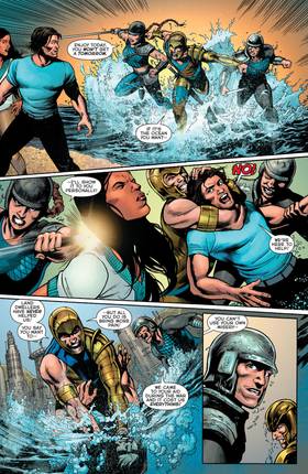 Read Aquaman: Futures End (2014-)  1 Page 4 in English