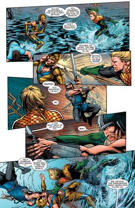 Read Aquaman: Futures End (2014-)  1 Page 6 in English