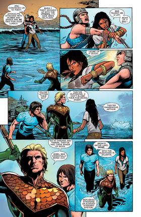 Read Aquaman: Futures End (2014-)  1 Page 7 in English