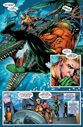 Read Aquaman: Rebirth (2016-)  1 Page 10 in English