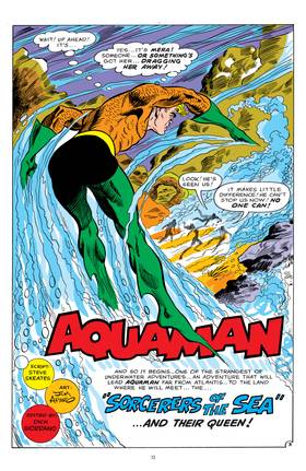 Read Aquaman: The Search for Mera  1 Page 10 in English