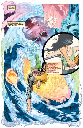 Read Aquaman: The Waterbearer  1 Page 8 in English