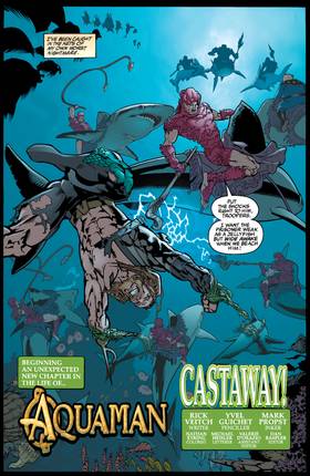 Read Aquaman: The Waterbearer  1 Page 10 in English