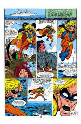 Read Aquaman: Time & Tide (1993-)  1 Page 8 in English
