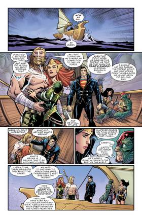 Read Aquaman/Justice League: Drowned Earth Special (2018-)  1 Page 8 in English