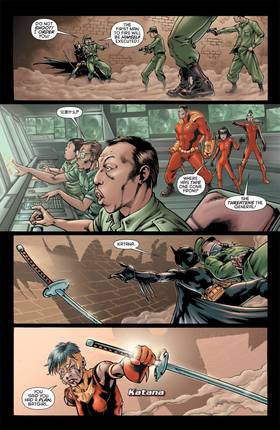Read Batman and the Outsiders (2007-)  8 Page 5 in English