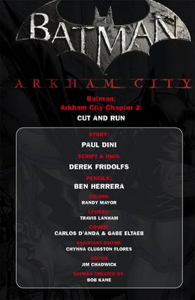Read Batman: Arkham City (2011-)  3 Page 2 in English