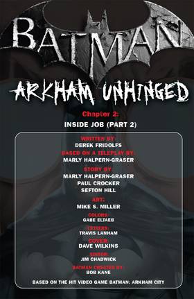 Read Batman: Arkham Unhinged (2011-)  6 Page 2 in English