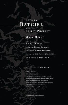 Read Batman: Batgirl (1997-)  1 Page 2 in English