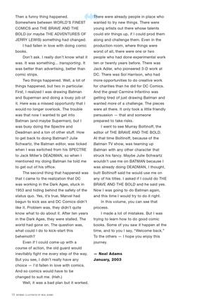 Read Batman: Illustrated by Neal Adams (2004)  1 Page 10 in English