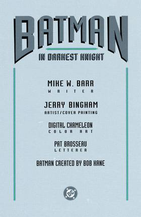 Read Batman: In Darkest Knight (1993-)  1 Page 2 in English