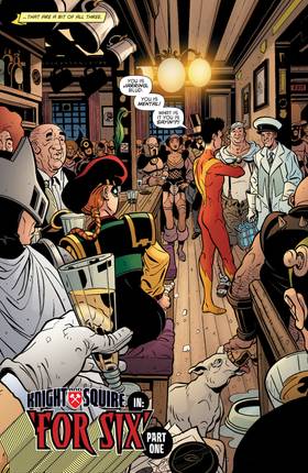 Read Batman: Knight and Squire  1 Page 8 in English