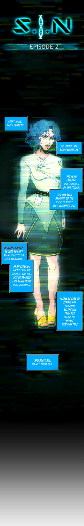 Read S.I.N  3 Page 2 in English