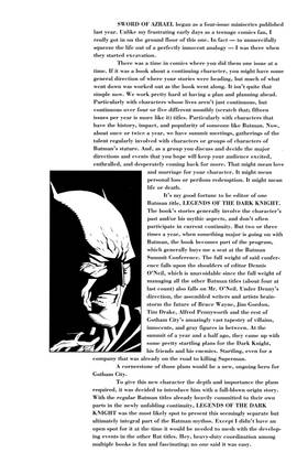 Read Batman: Sword of Azrael (1992-)  1 Page 5 in English