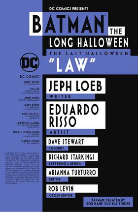 Read Batman: The Long Halloween: The Last Halloween (2024)  1 Page 2 in English