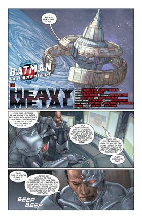 Read Batman: The Murder Machine (2017-)  1 Page 5 in English